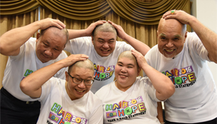 More than 160 ComfortDelGro Cabbies To Go Bald for Charity