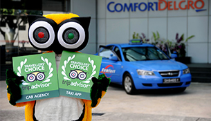 TripAdvisor Names ComfortDelGro Taxis Spore’s Favourite For The Second Year Running